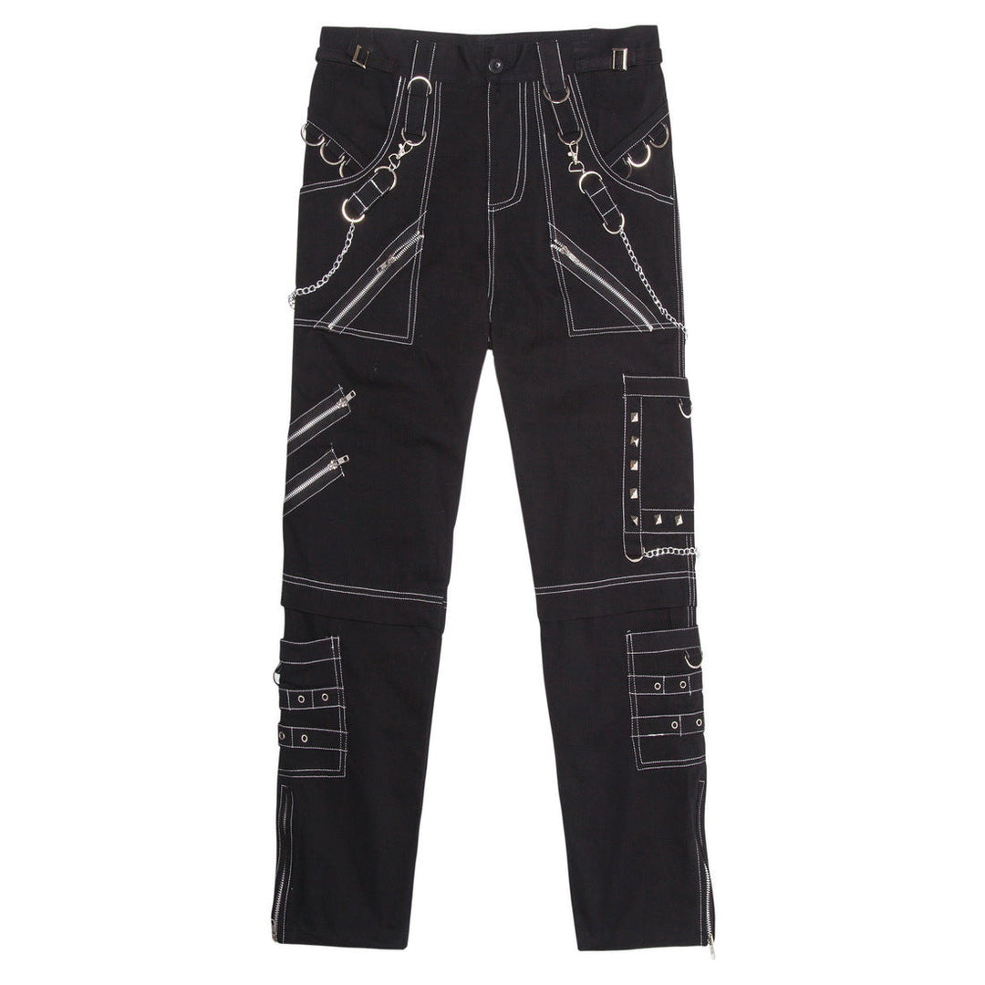 Herren Cargo-Hose mit Ketten-Details und praktischen Taschen Drune