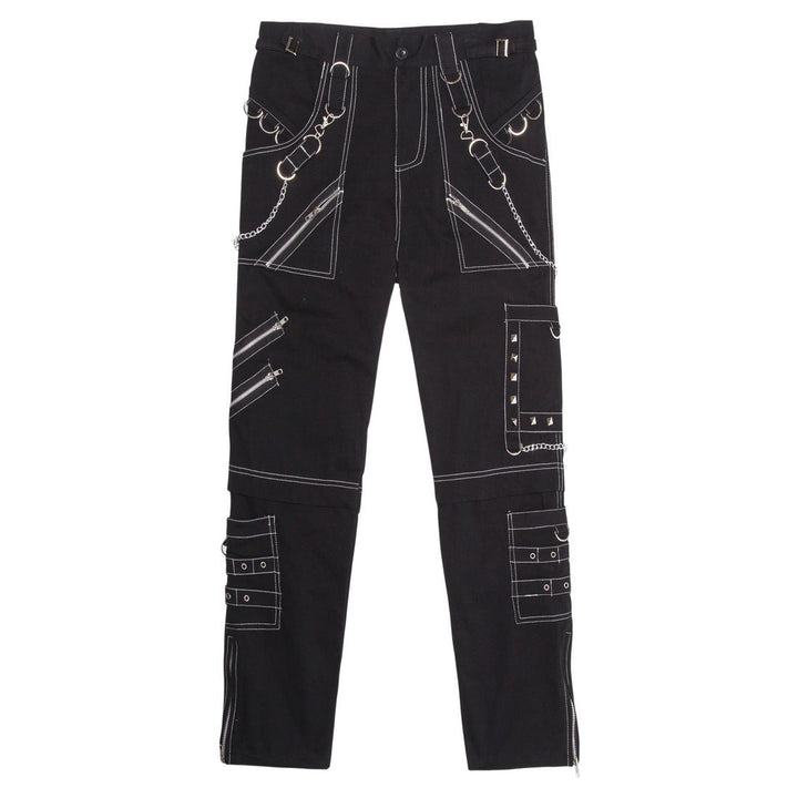 Herren Cargo-Hose mit Ketten-Details und praktischen Taschen Drune