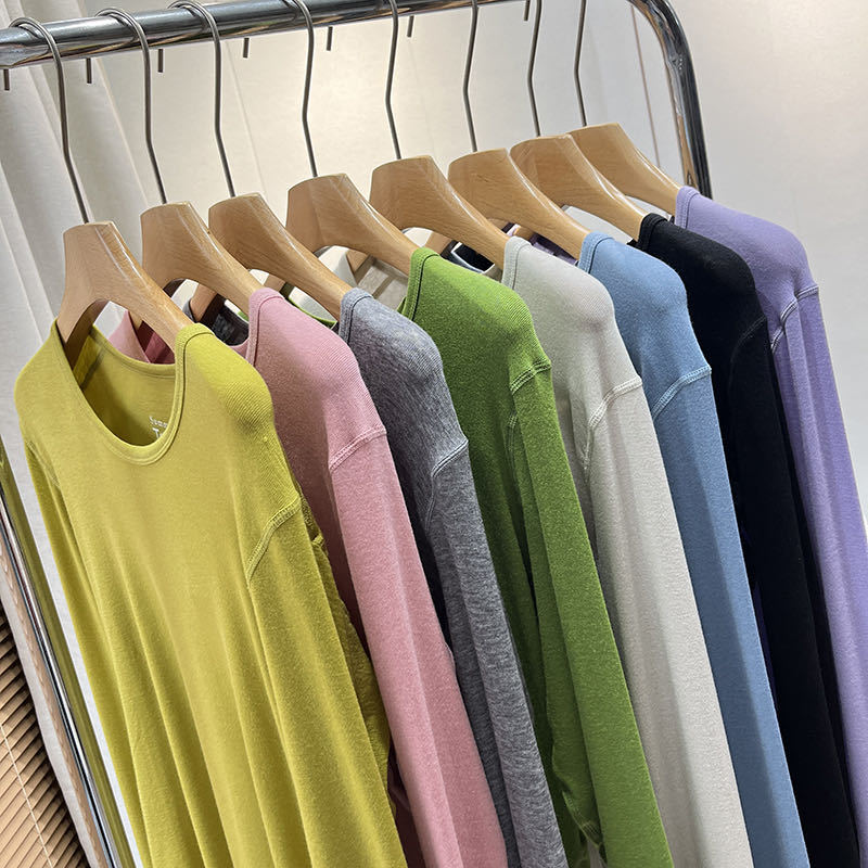 Damen Langarmshirt aus weichem Jersey mit ergonomischem Schnitt Drune