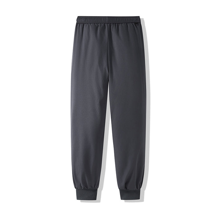 Herren Relaxed-Fit Jogginghose mit elastischem Bund, Kordelzug und gerippten Bündchen Drune