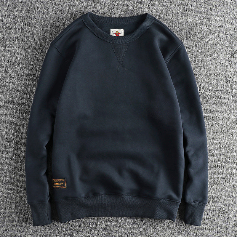 Damen Sweatshirt mit klassischem Rundhalsausschnitt und lässigem Schnitt Drune