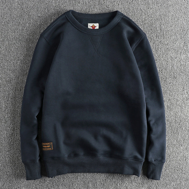 Damen Sweatshirt mit klassischem Rundhalsausschnitt und lässigem Schnitt Drune