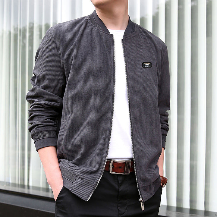 Herren Trendige Cordjacke Drune