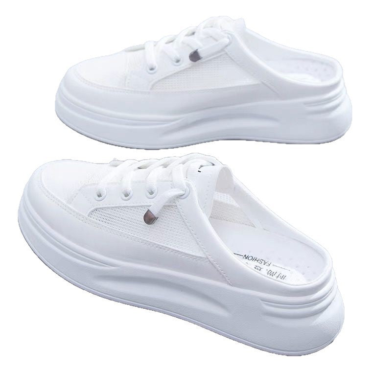 Damen Slip-On Sneakers mit atmungsaktiver Netzstruktur und gepolsterter Sohle Drune