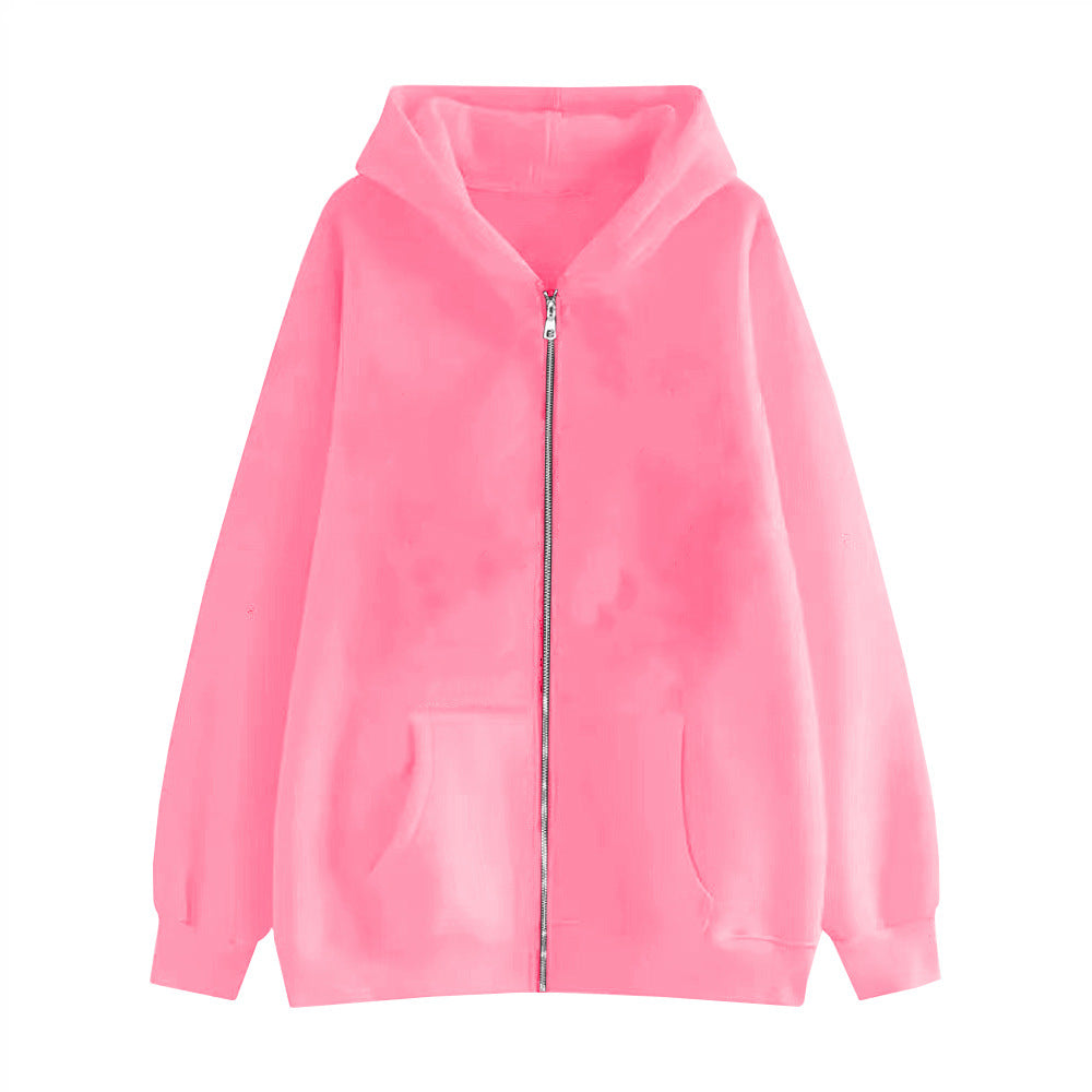 Damen Kapuzenjacke mit weitem Schnitt und praktischen Taschen Drune