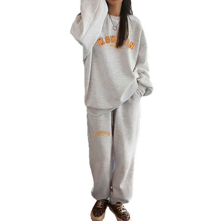 Damen Casuales Sweatpants-Set Drune