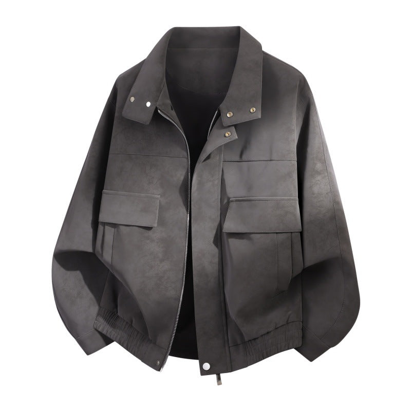 Damen Modische Oversize-Jacke Drune