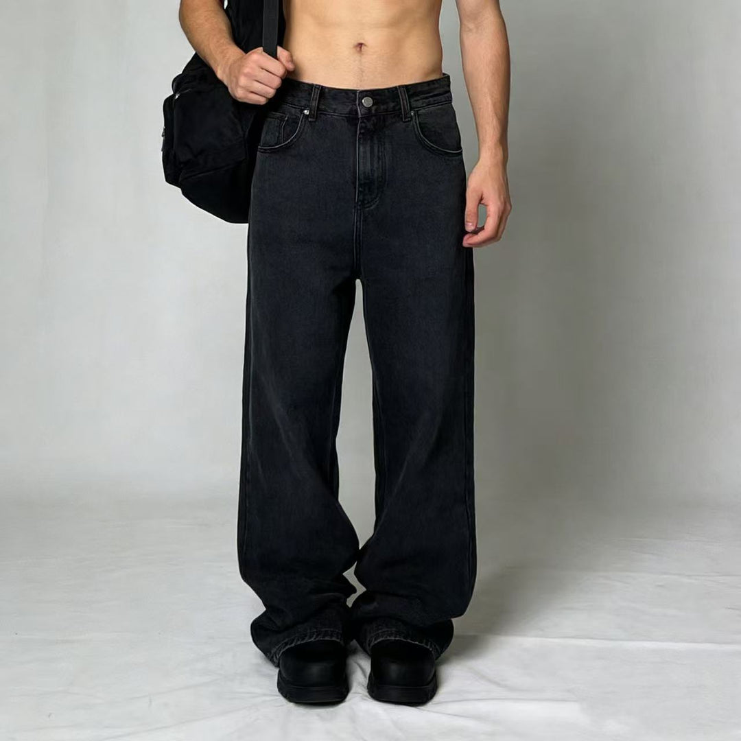 Herren lässige Vintage-Jeans Drune
