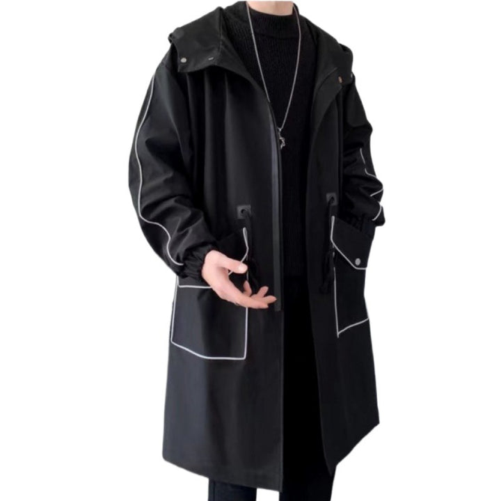 Unisex Funktionsjacke mit verstellbarem Kapuzenbund und praktischen Taschen Drune