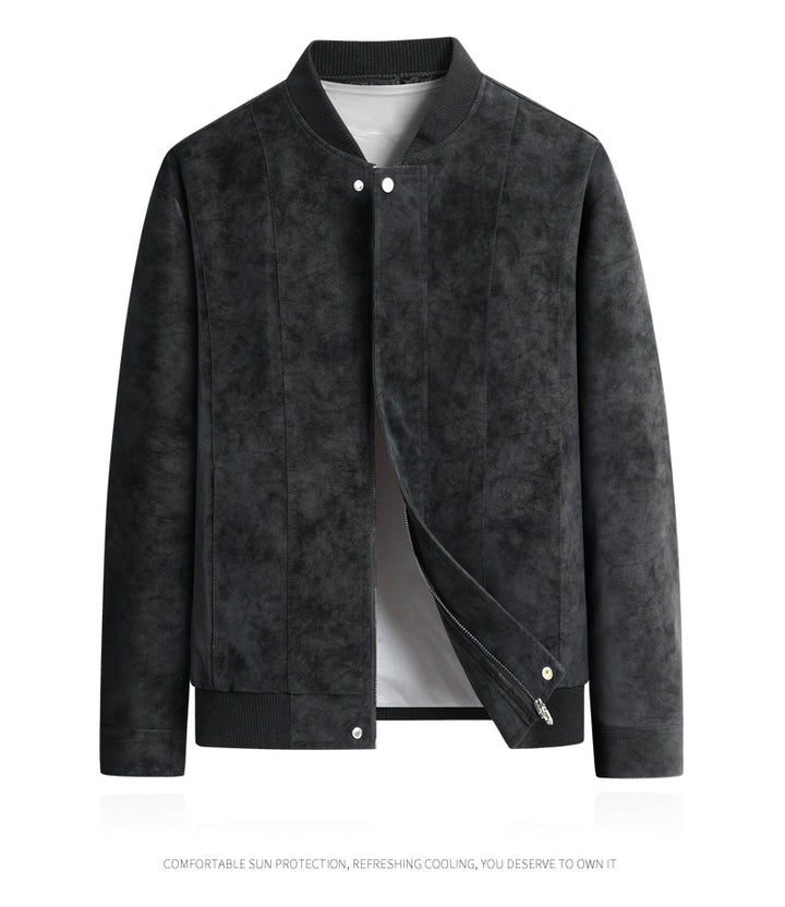 Herren Modische Softshelljacke mit hohem Kragen Drune