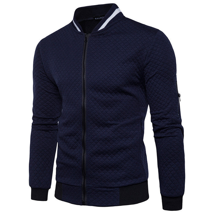 Herren Steppjacke mit modernem Kragen Drune