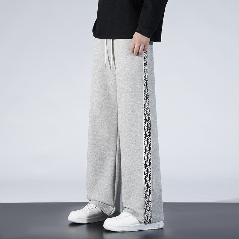 Damen Extraweite Lounge-Sweathose mit seitlichem Logoband und Komfortbund Drune