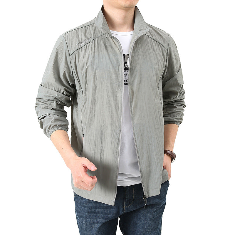Herren Leichte Outdoorjacke mit praktischen Taschen Drune