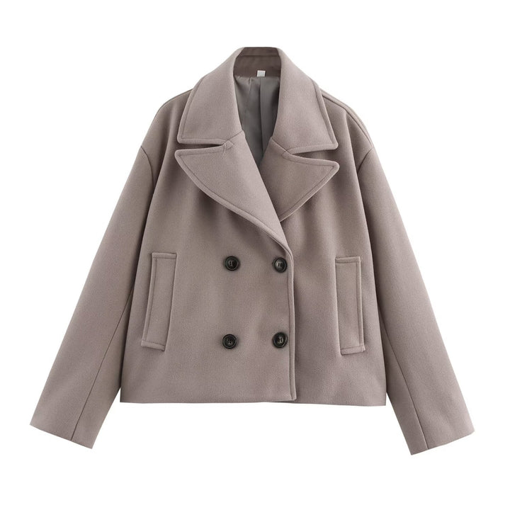 Damen modische gefütterte Kurzjacke Drune