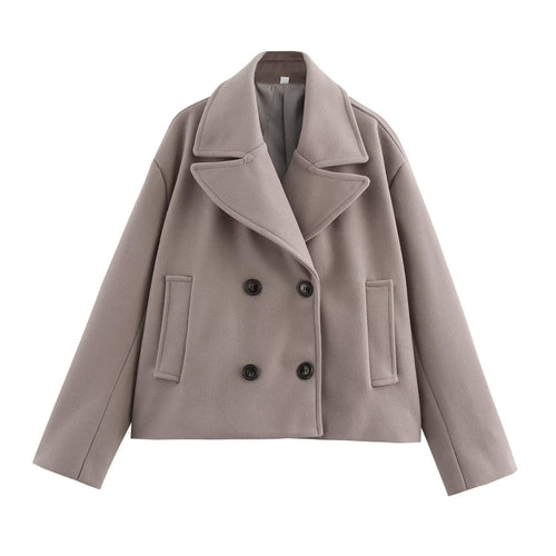 Damen modische gefütterte Kurzjacke Drune