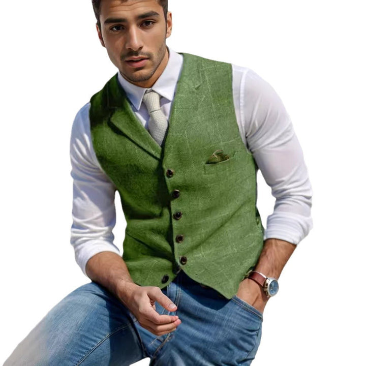 Herren elegante Weste im modernen Stil Drune