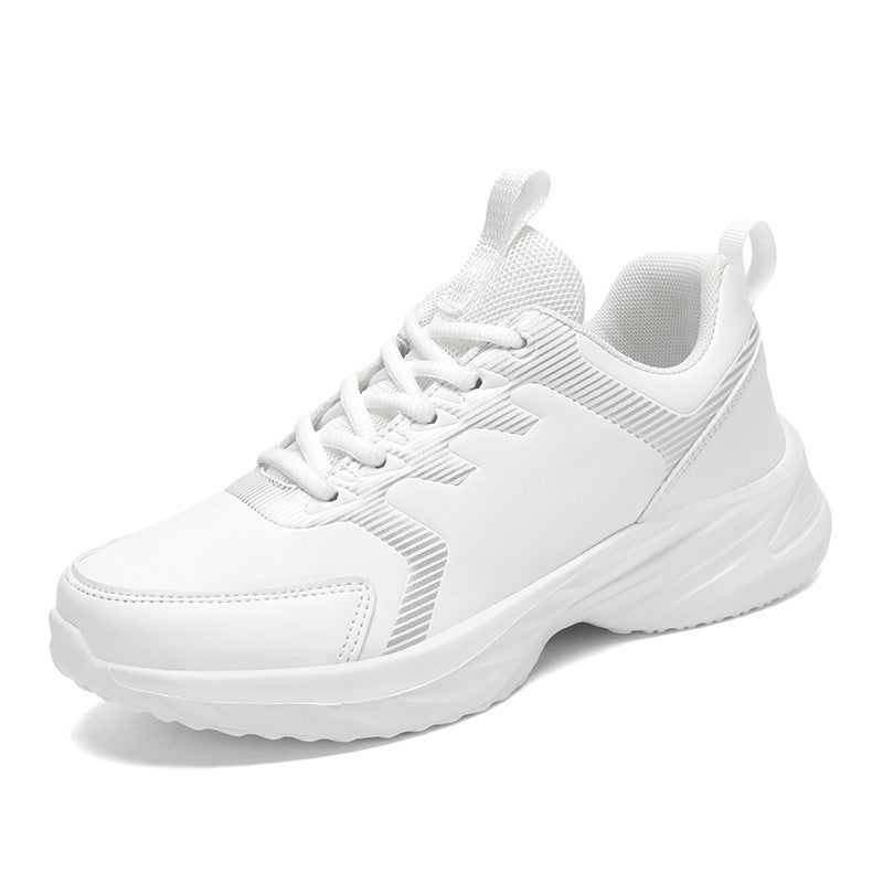 Unisex nan urbaner Komfort-Sneaker mit gepolsterter Keilsohle atmungsaktiver Meshzunge und robustem Kunstlederbesatz Drune