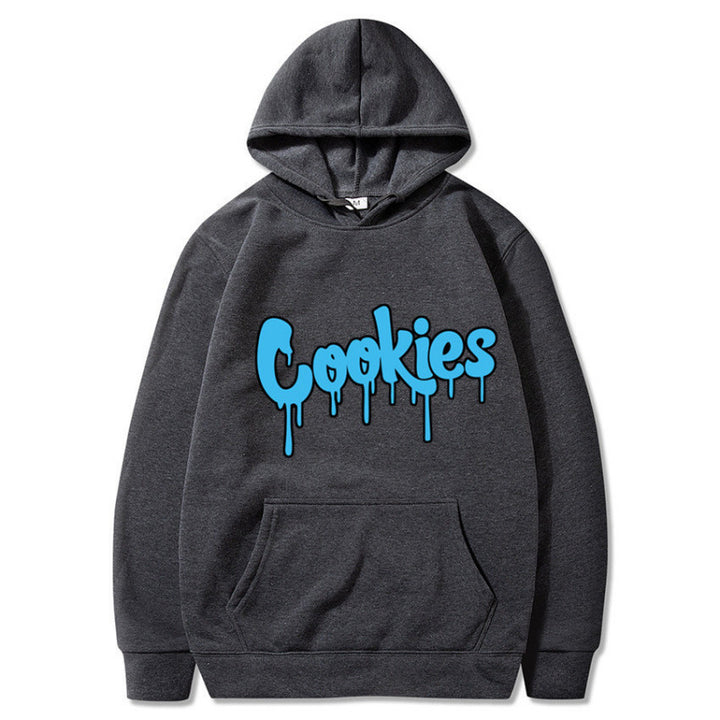 Damen Kapuzensweatshirt mit modernem grafischen Print und bequemer Passform Drune
