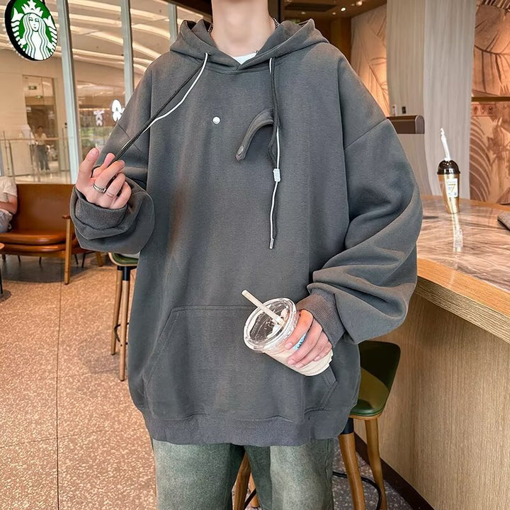 Unisex Kapuzenpullover mit praktischen Taschen und stylischem Design Drune