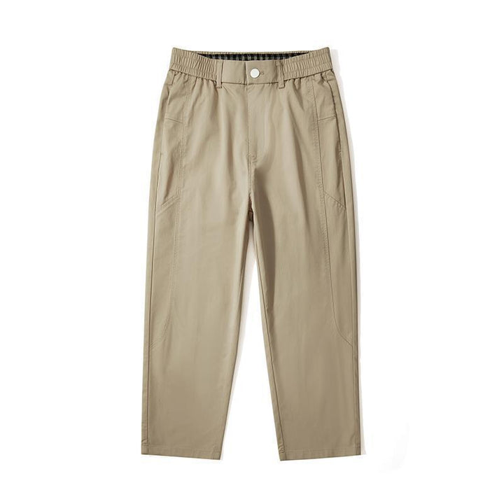 Herren Legere Relaxed Fit Stoffhose Drune