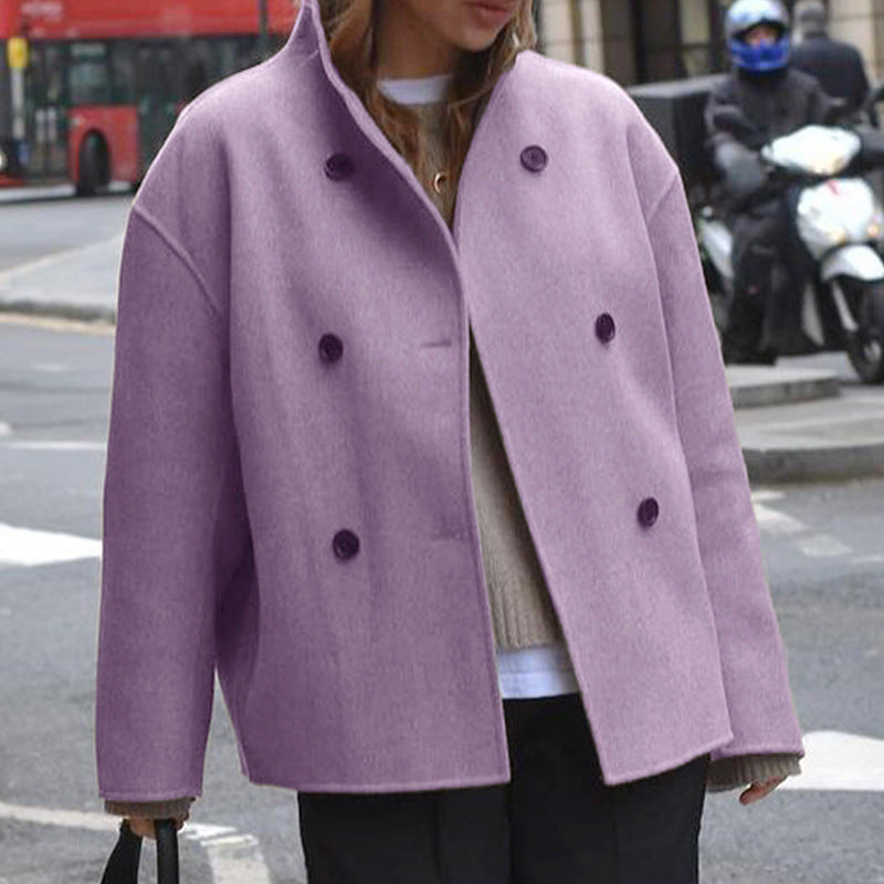 Damen modischer oversize Mantel Drune