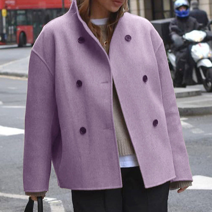 Damen modischer oversize Mantel Drune