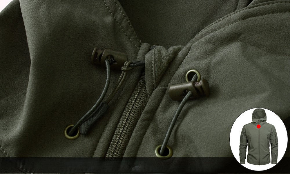 Drune | Softshell Fleece Winterbergsteigerjacke