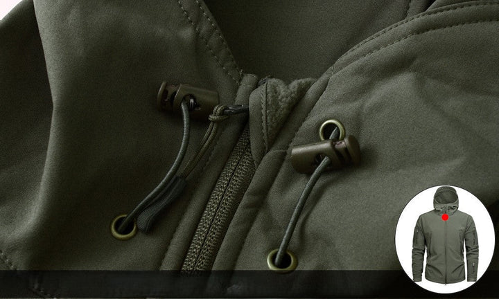 Drune | Softshell Fleece Winterbergsteigerjacke