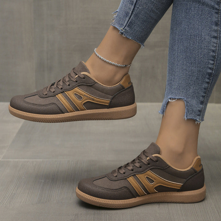 Damen Sportliche Schnürschuhe Drune