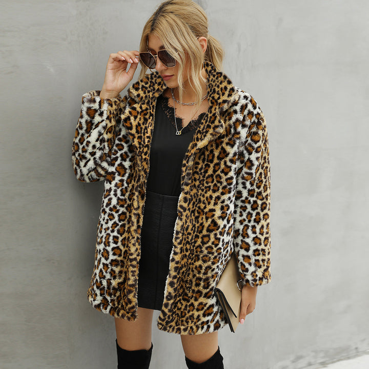 Damen Felljacke Drune