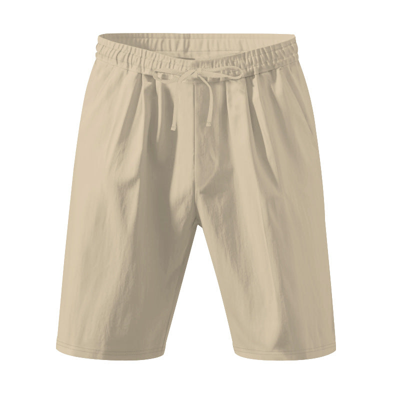 Herren lässige Jersey-Shorts mit elastischem Bund und praktischen Taschen Drune