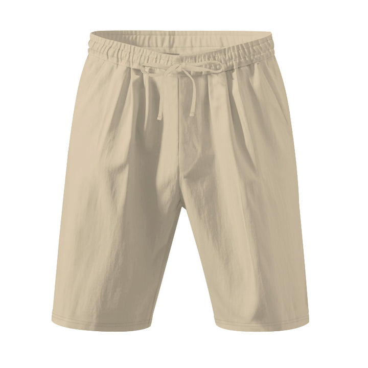 Herren lässige Jersey-Shorts mit elastischem Bund und praktischen Taschen Drune
