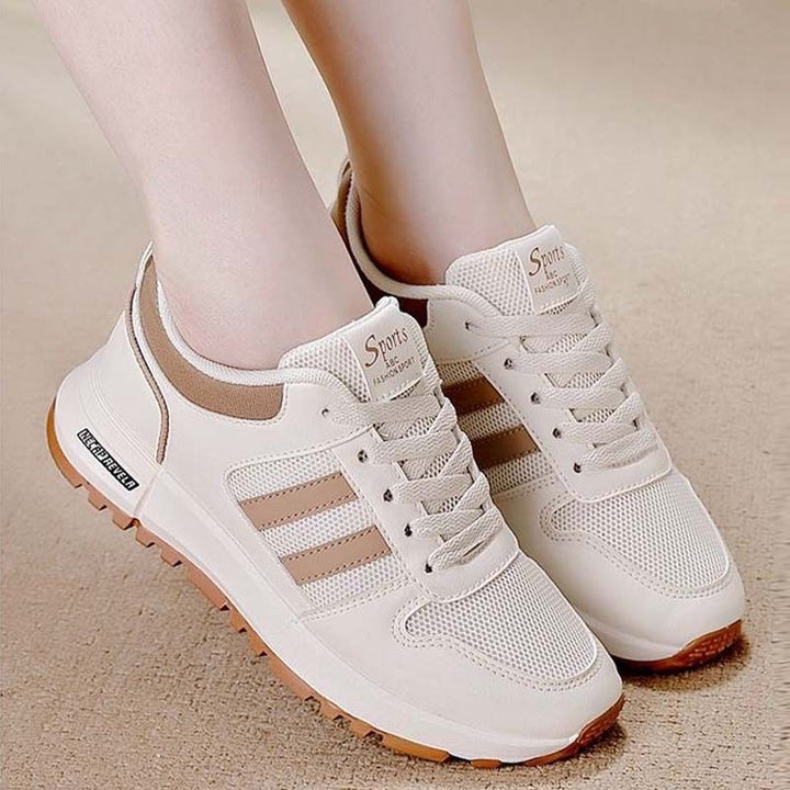Damen Sportliche Sneaker mit atmungsaktivem Obermaterial Drune