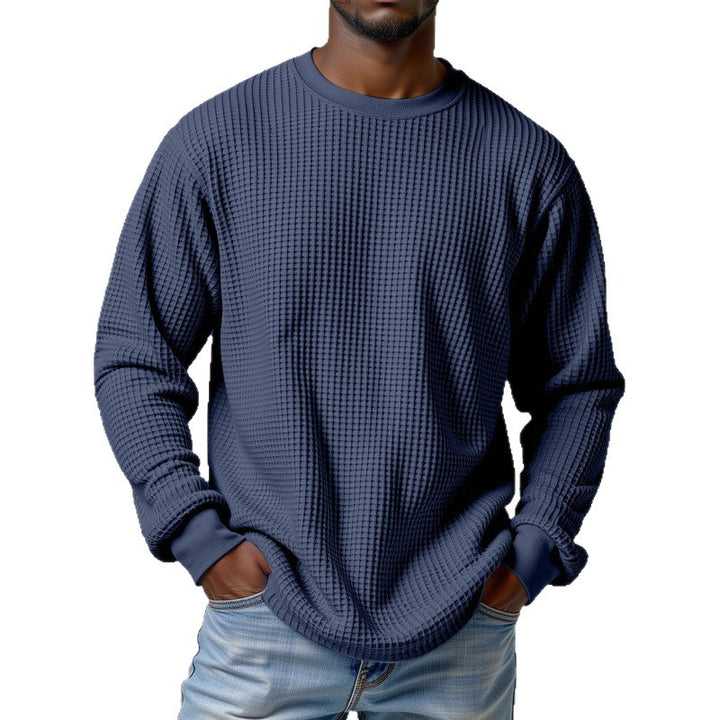 Herren Urbaner Pullover mit Waffelstruktur Drune