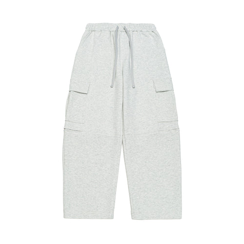 Damen Cargo-Sweathose mit Tunnelzugbund und aufgesetzten Taschen Drune