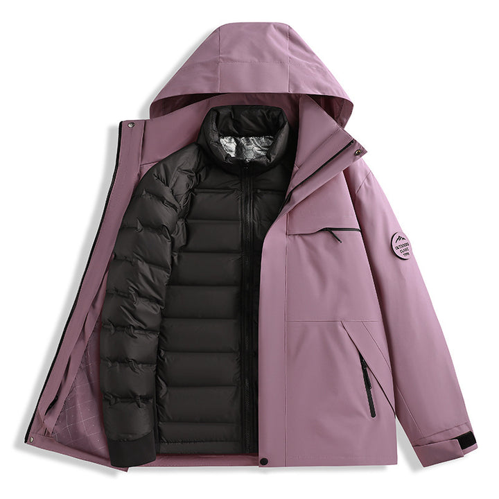 Damen Multifunktionale und wetterfeste Outdoor-Jacke Drune