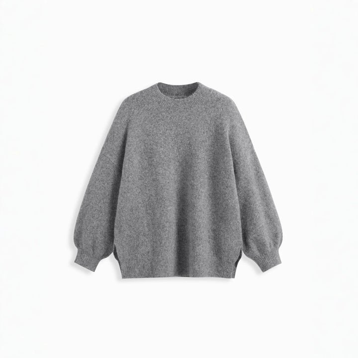 Damen Bequemer Oversized Pullover Drune
