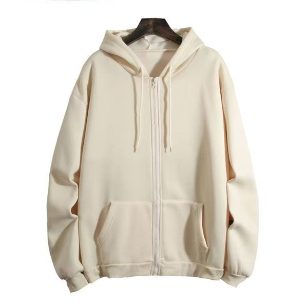 Damen Kapuzenjacke mit durchgehendem Reißverschluss und praktischen Kängurutaschen Drune