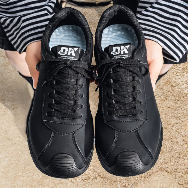 Unisex City-Sneaker mit geriffelter Zehenkappe und wasserabweisendem Kunstleder Drune