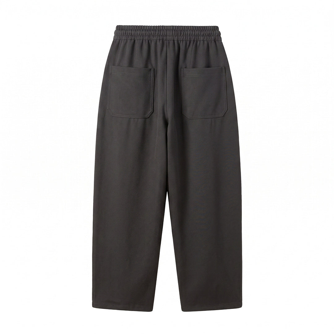 Damen Weite Cropped-Jogginghose Drune