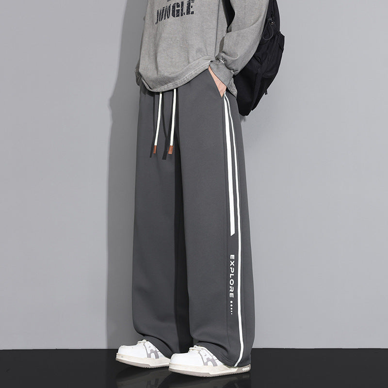 Herren Modische Weitgeschnittene Sporthose