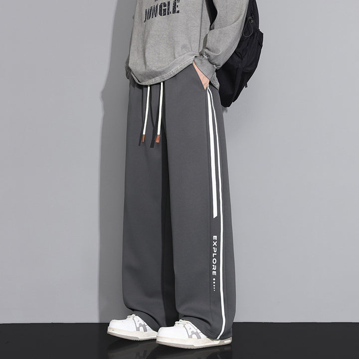 Herren Modische Weitgeschnittene Sporthose