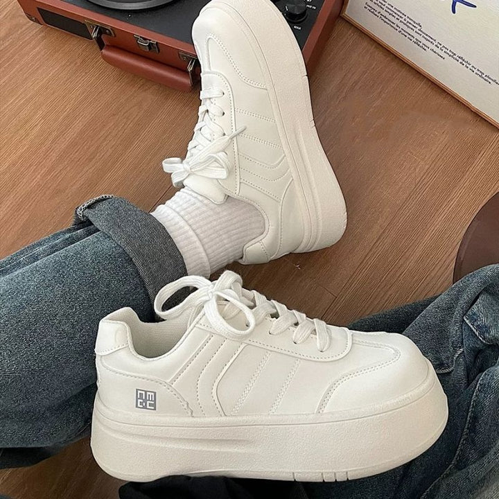 Damen lässige Sneakers mit rutschfester Sohle und gepolstertem Innenfutter Drune