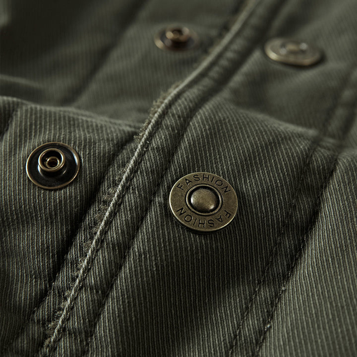 Herren Freizeitjacke mit Teddyfutter Drune