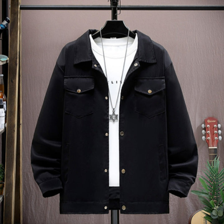 Herren Utility-Jacke mit praktischen Taschen und modernem Schnitt Drune