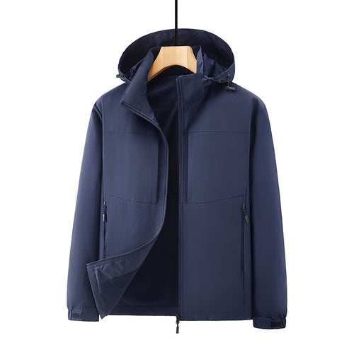 Herren funktionale Outdoor-Jacke Drune