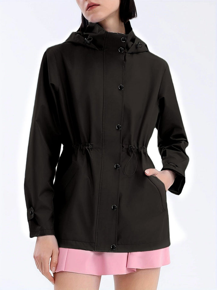 Damen Übergangsjacke mit verstellbarem Taillenzug und praktischen Taschen Drune