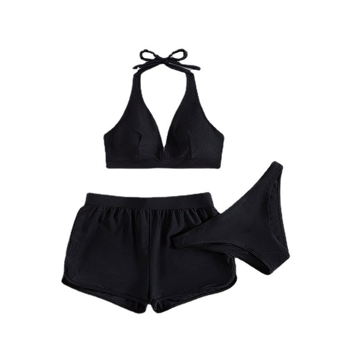 Damen Sportliches Bikini-Set mit verstellbarem Halterneck Drune