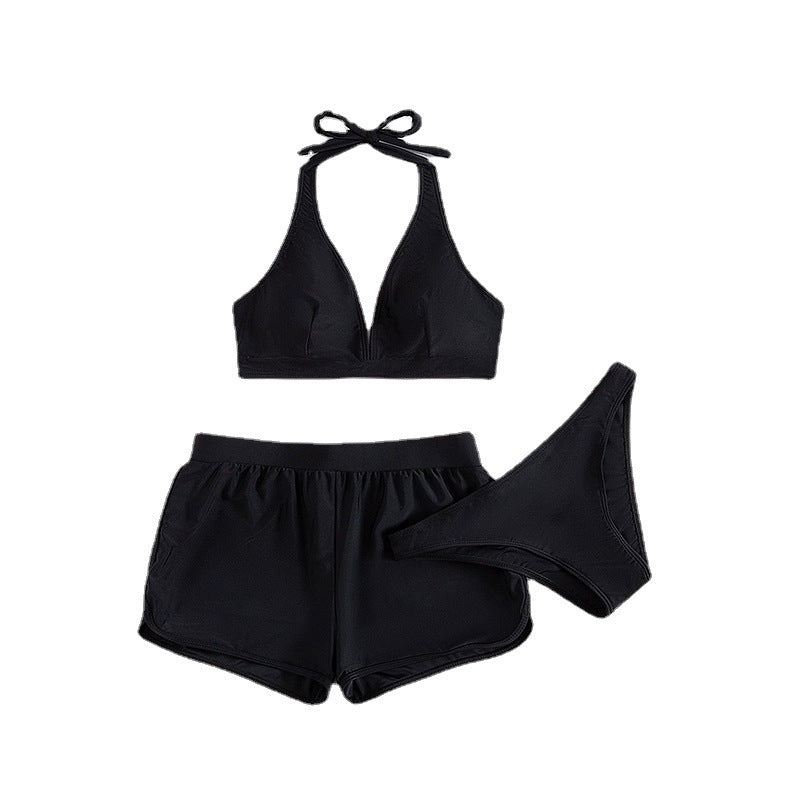 Damen Sportliches Bikini-Set mit verstellbarem Halterneck Drune
