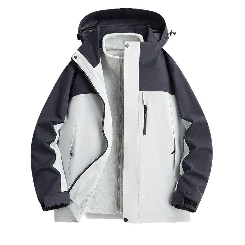 Herren Wasserfeste Funktionale Outdoor-Jacke Drune